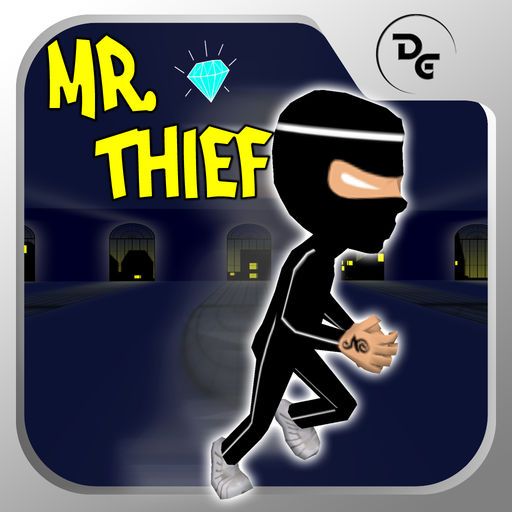 Front Cover for Mr. Thief (iPad and iPhone)