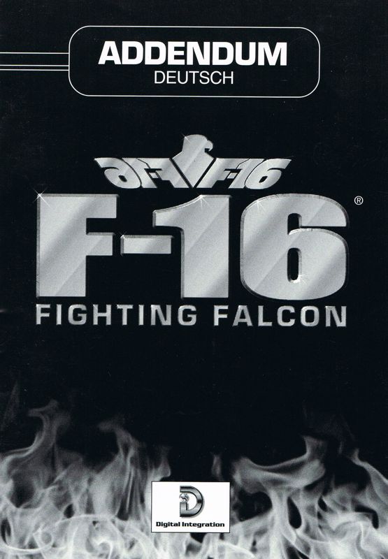 Manual for Front Line Fighters (DOS and Windows): F-16 Fighting Falcon: The Afghanistan Campaign - Front