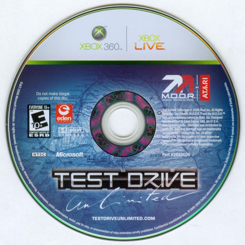 Media for Test Drive Unlimited (Xbox 360)