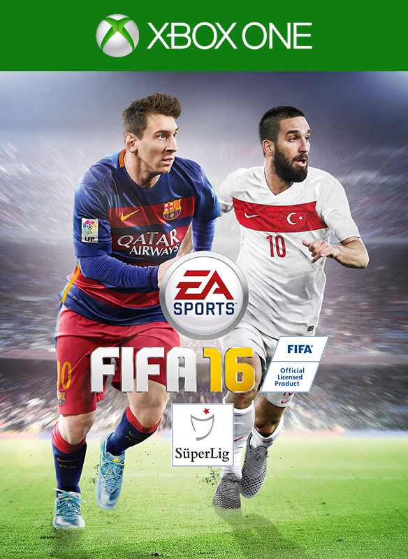 Front Cover for FIFA 16 (Xbox One) (download release): 1st release