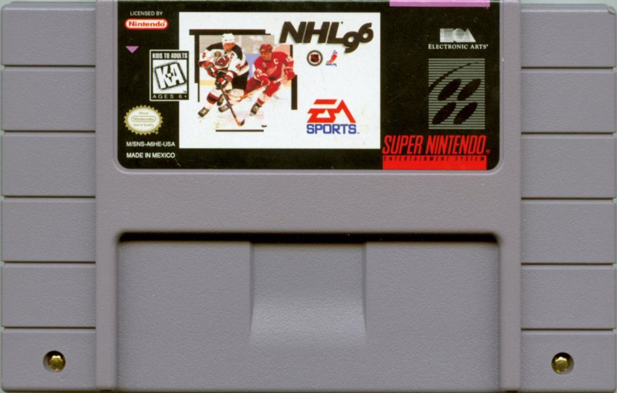 Media for NHL 96 (SNES)