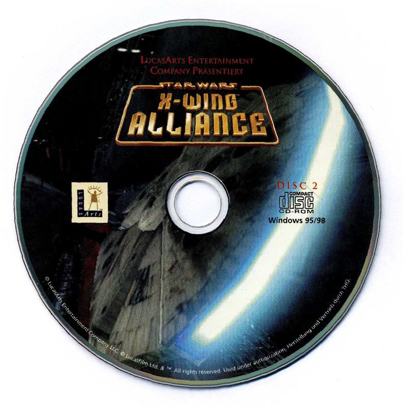 Media for Star Wars: X-Wing Alliance (Windows): Disc 2