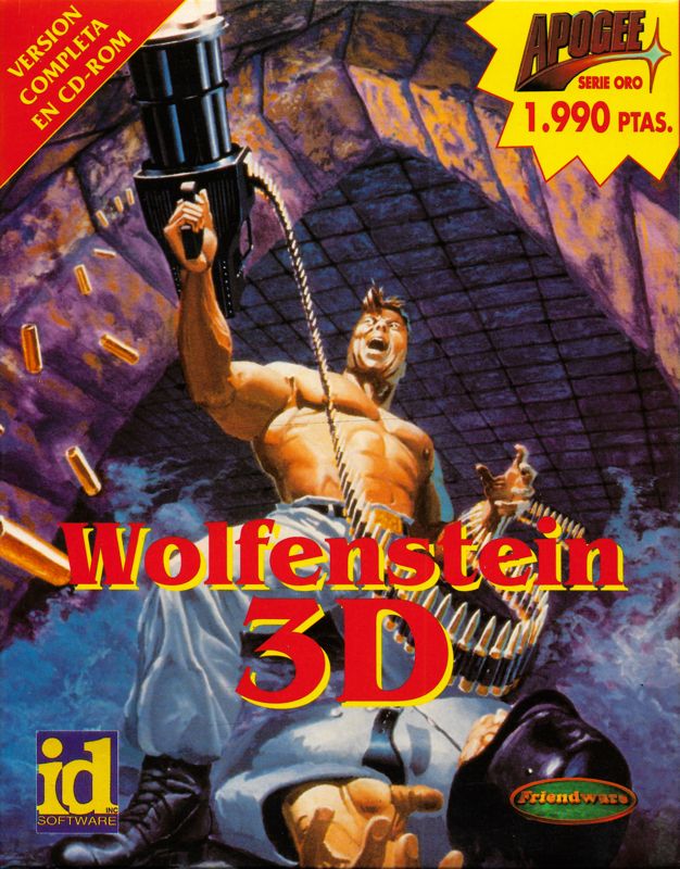Front Cover for Wolfenstein 3D (DOS)