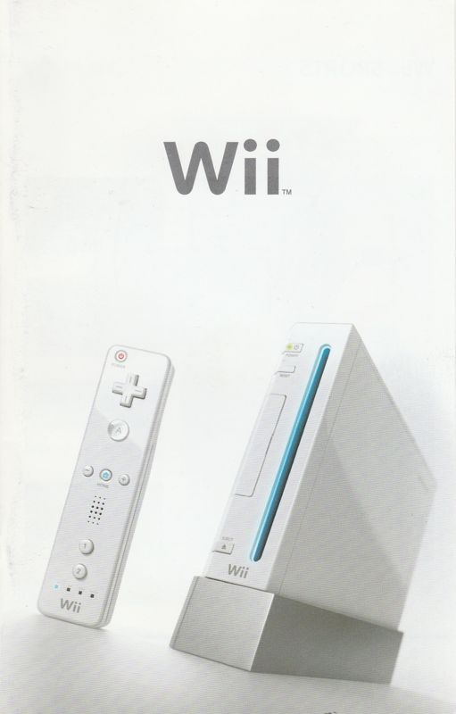 Advertisement for The Legend of Zelda: Twilight Princess (Wii): Nintendo Wii Games Booklet - Front