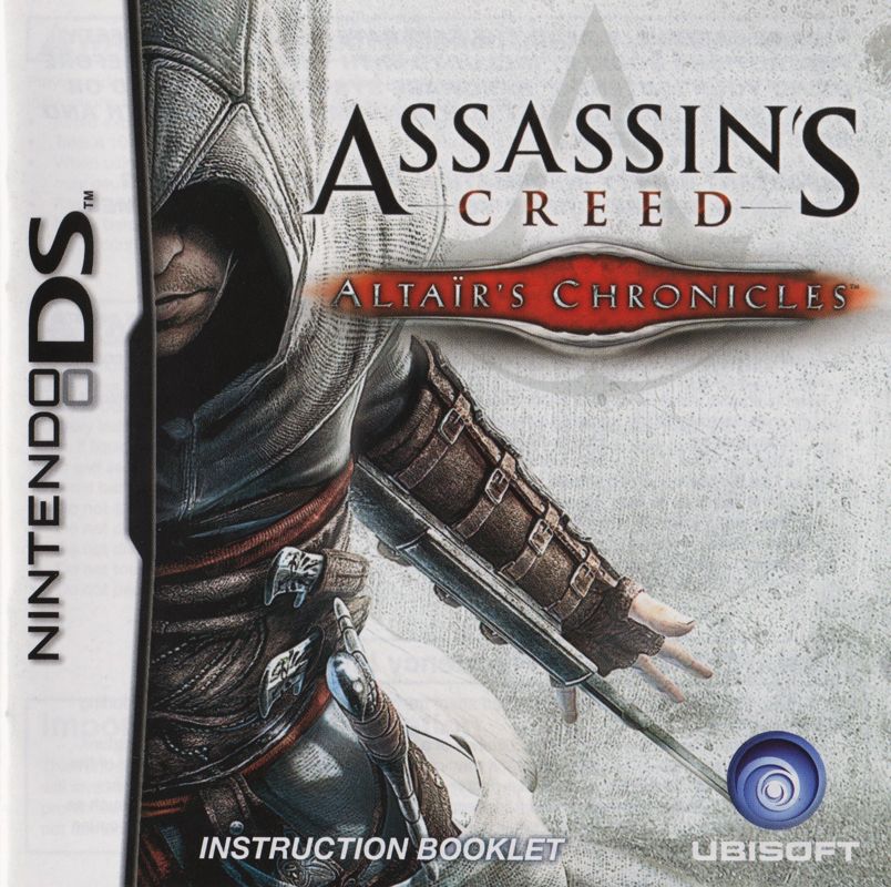 Manual for Assassin's Creed: Altaïr's Chronicles (Nintendo DS): Front