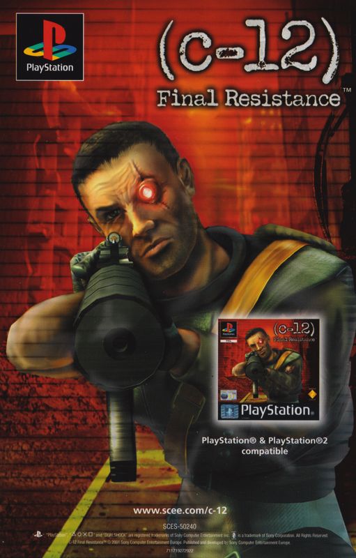 Advertisement for Extermination (PlayStation 2)