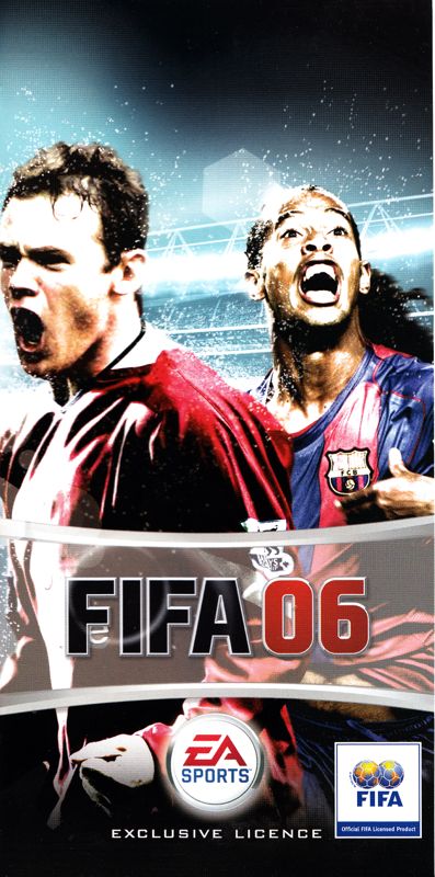 Manual for FIFA Soccer 06 (PSP): Front