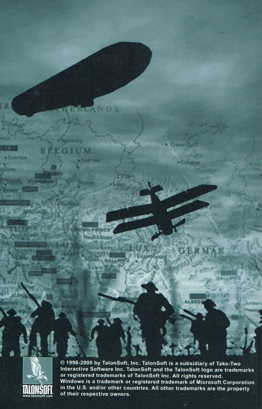 Manual for The Operational Art of War: Century of Warfare (Windows): Back