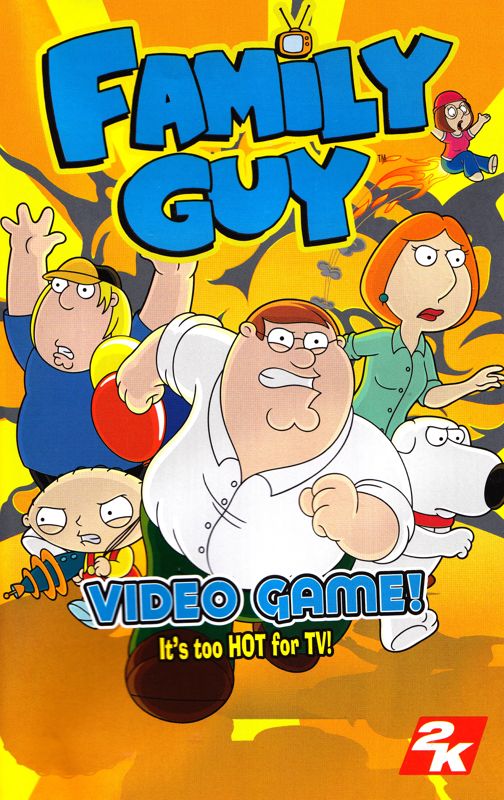 Family Guy Video Game! cover or packaging material - MobyGames