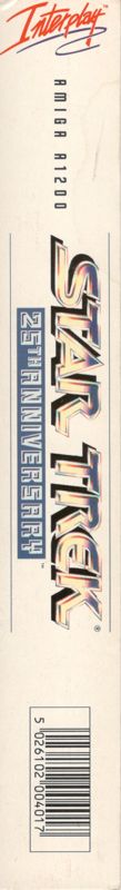 Spine/Sides for Star Trek: 25th Anniversary (Amiga): Right