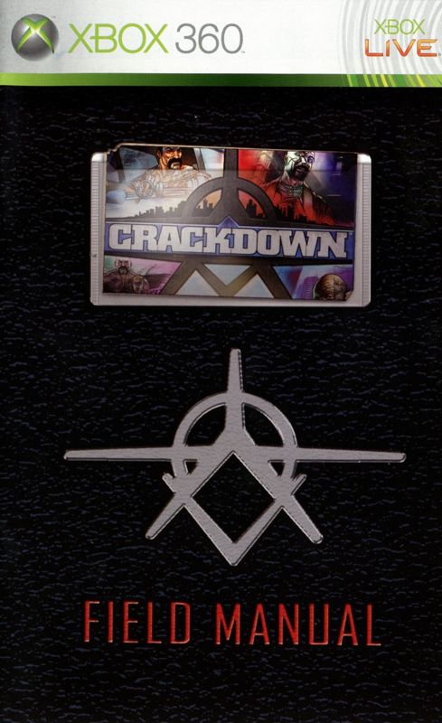 Manual for Crackdown (Xbox 360): Front