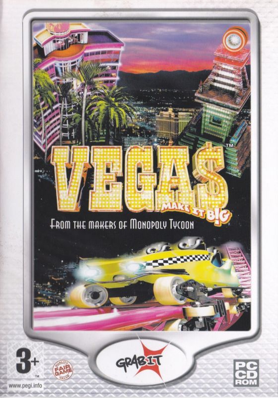 Front Cover for Vegas Tycoon (Windows) (Grabit release)