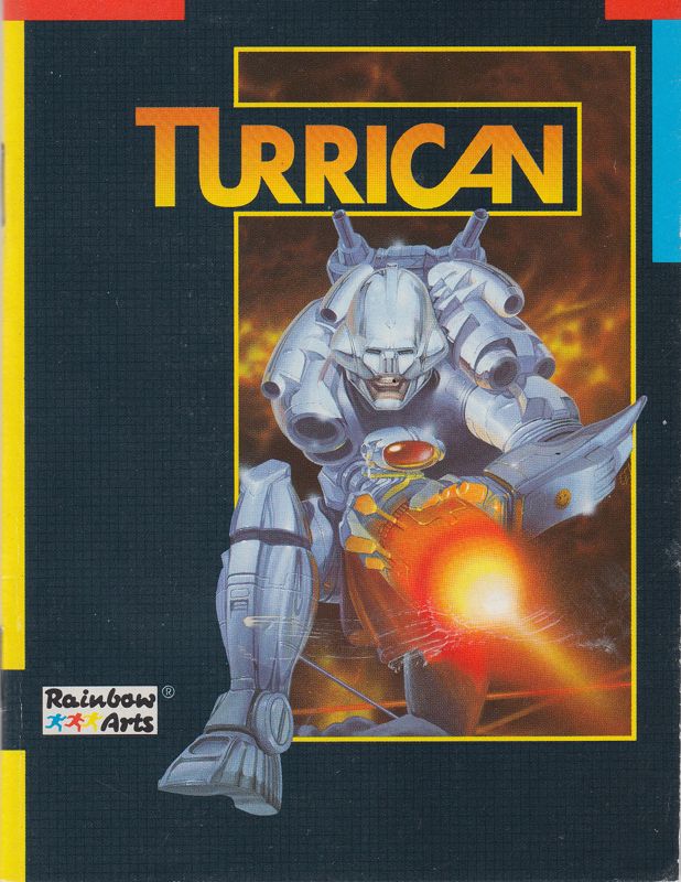 Manual for Turrican (Atari ST): Front