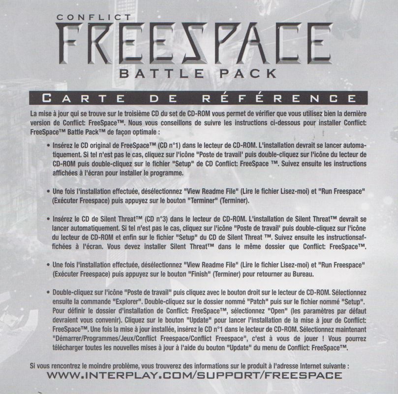 Extras for Descent: Freespace - The Great War + Freespace 2 (Windows)