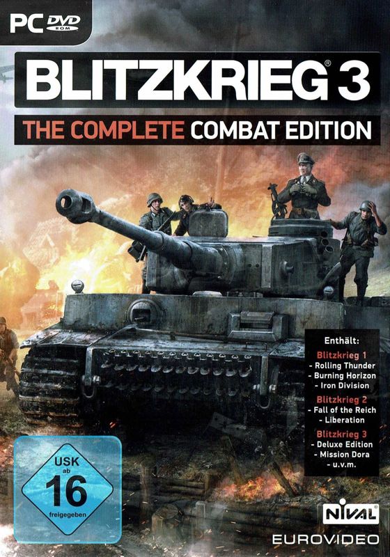 Other for Blitzkrieg 3: The Complete Combat Edition (Windows) (Steam retail release): Keep Case - Front
