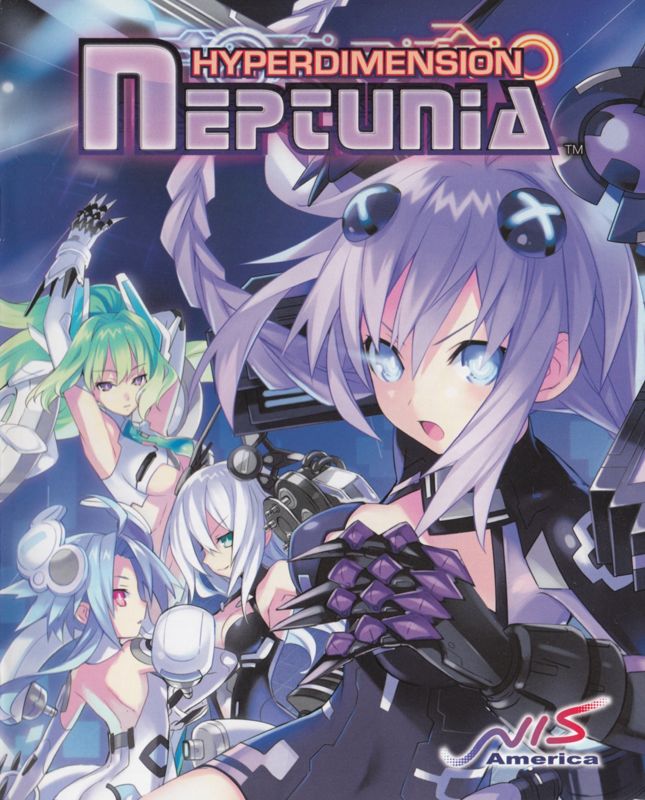 Manual for Hyperdimension Neptunia (PlayStation 3): Front