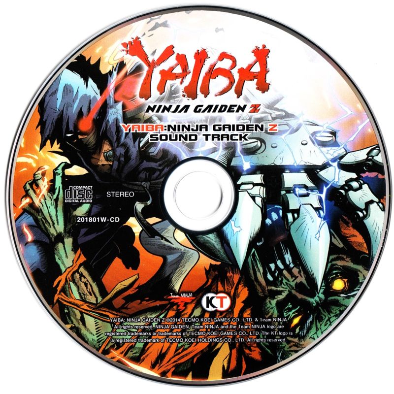 Media for Yaiba: Ninja Gaiden Z (Xbox 360): Sound Track