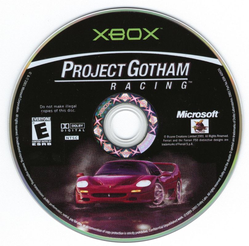Media for Project Gotham Racing (Xbox)