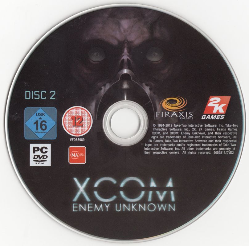 XCOM: Enemy Unknown cover or packaging material - MobyGames