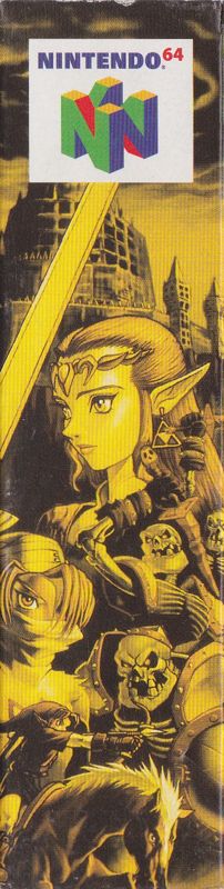 The Legend of Zelda: Ocarina of Time cover or packaging material - MobyGames