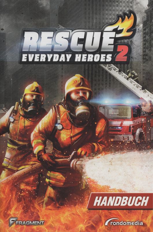 Manual for Rescue 2: Everyday Heroes (Collector's Edition) (Macintosh and Windows): Front