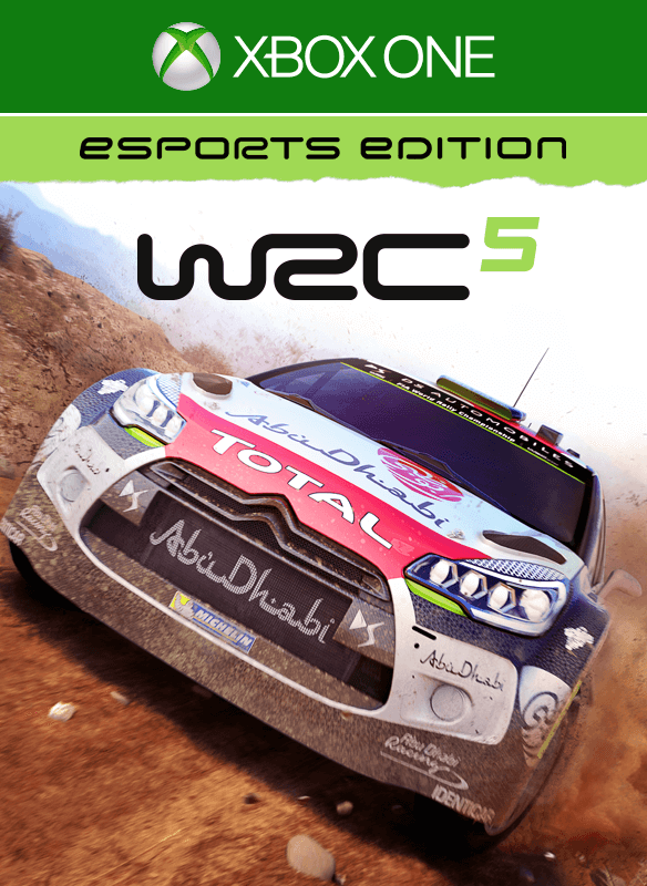 Front Cover for WRC 5: eSports Edition (Xbox One) (Download release): 1st version