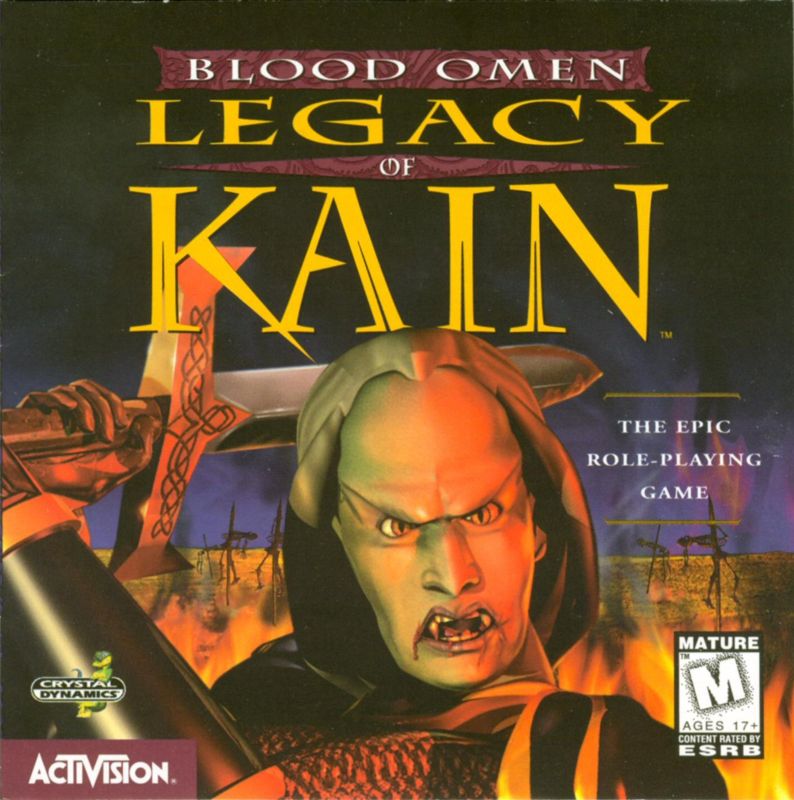 Blood Omen: Legacy of Kain cover or packaging material - MobyGames