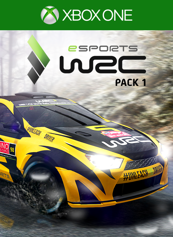 Front Cover for WRC 5: eSports WRC Pack 1 (Xbox One) (Download release): 1st version
