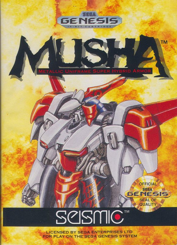 Front Cover for M.U.S.H.A. (Genesis)