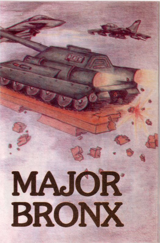 Front Cover for Major Bronx (Atari 8-bit)