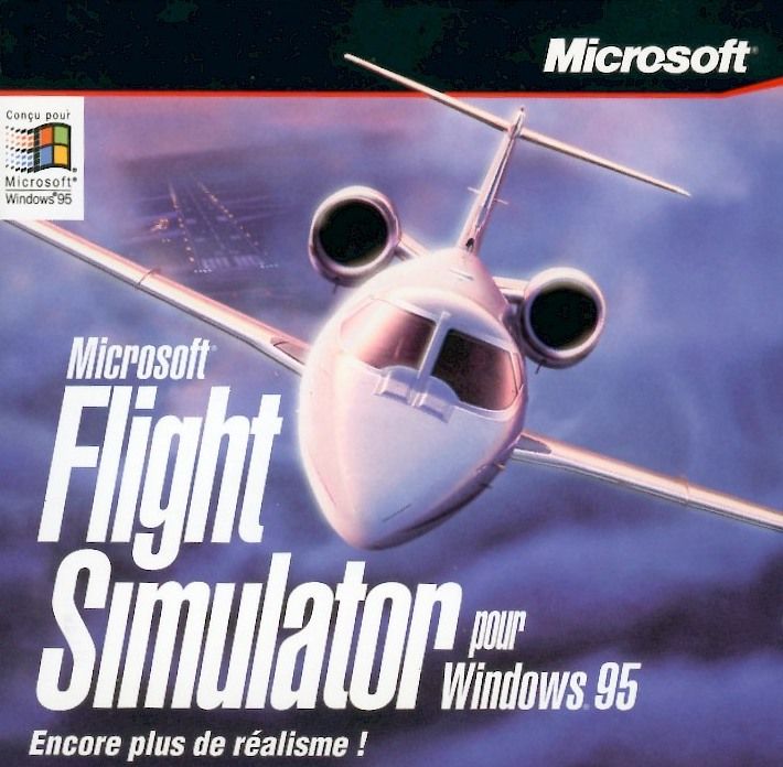 Other for Microsoft Flight Simulator for Windows 95 (Windows): Jewel Case - Front
