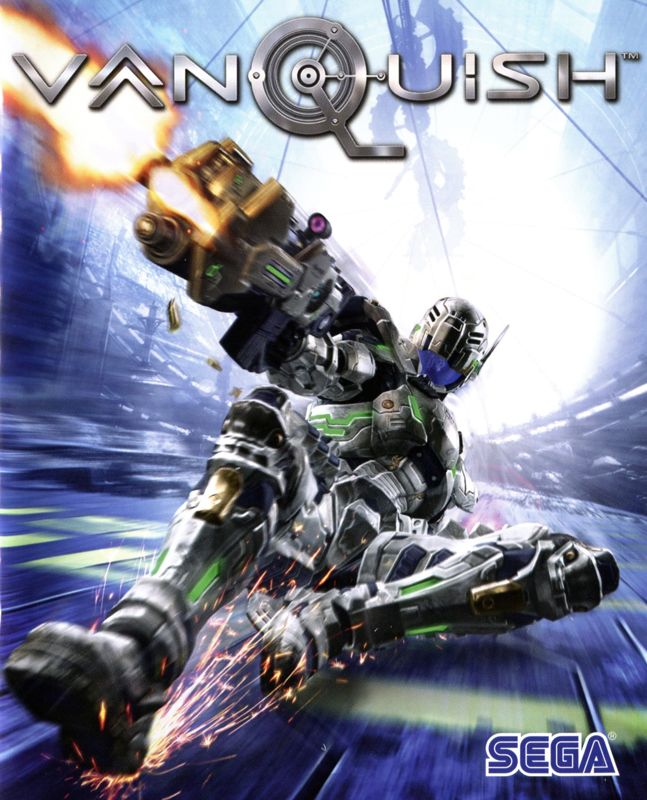 Manual for Vanquish (PlayStation 3): Front