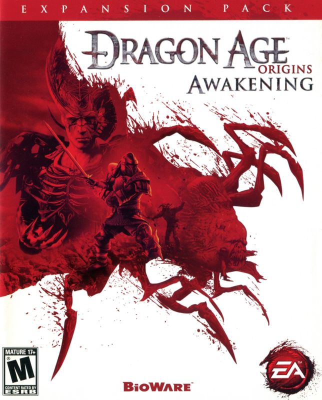 Manual for Dragon Age: Origins - Awakening (PlayStation 3): Front