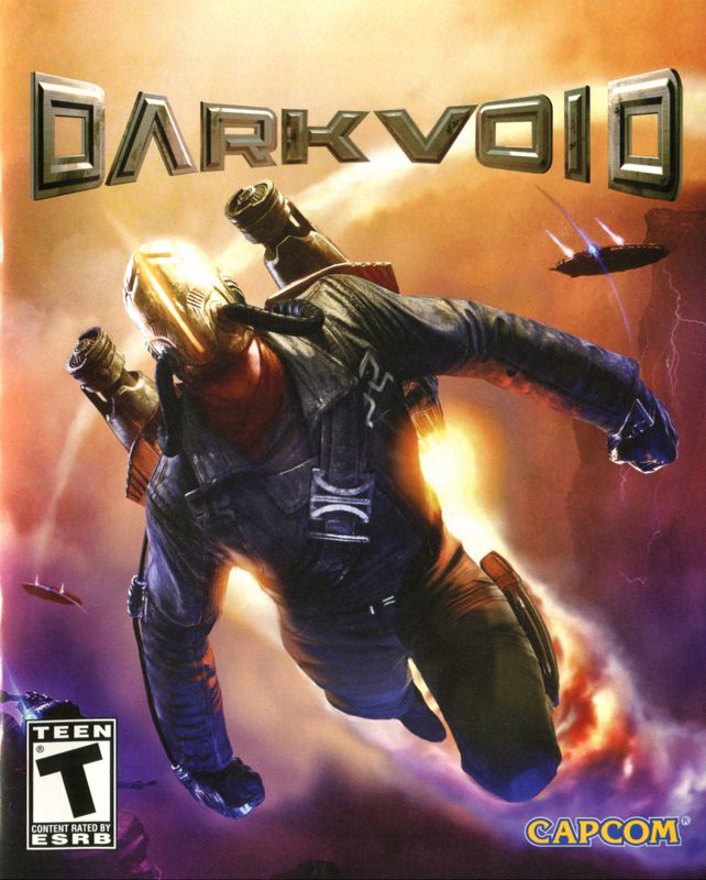 Manual for Dark Void (PlayStation 3): Front