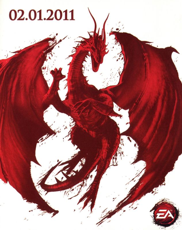 Advertisement for Dragon Age: Origins - Awakening (PlayStation 3): Front