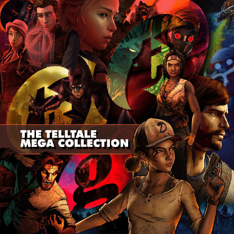 Front Cover for The Telltale Mega Collection (PlayStation 4) (download release)