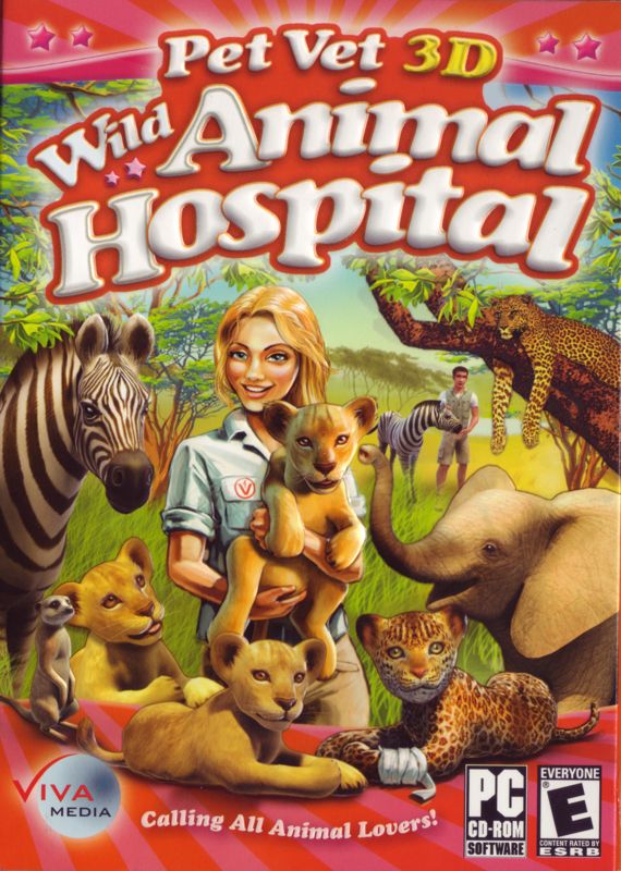 Front Cover for Pet Vet 3D: Wild Animal Hospital (Windows)