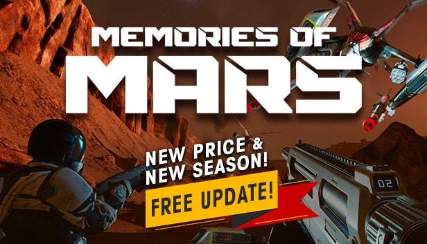 Front Cover for Memories of Mars (Windows) (Humble Store release): New Price & New Season! Free Update! cover
