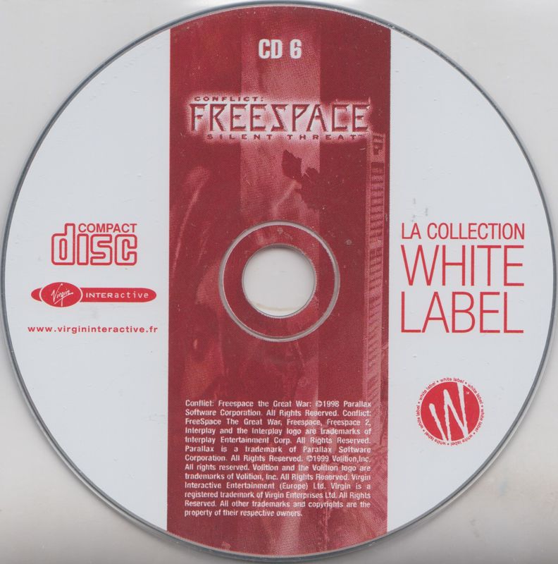 Media for Descent: Freespace - The Great War + Freespace 2 (Windows): Disc 6
