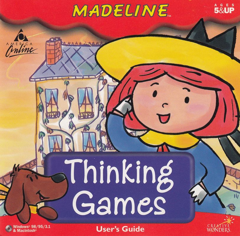 Front Cover for Madeline: Thinking Games (Macintosh and Windows 3.x)