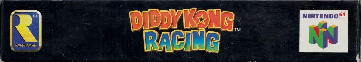 Spine/Sides for Diddy Kong Racing (Nintendo 64): Top