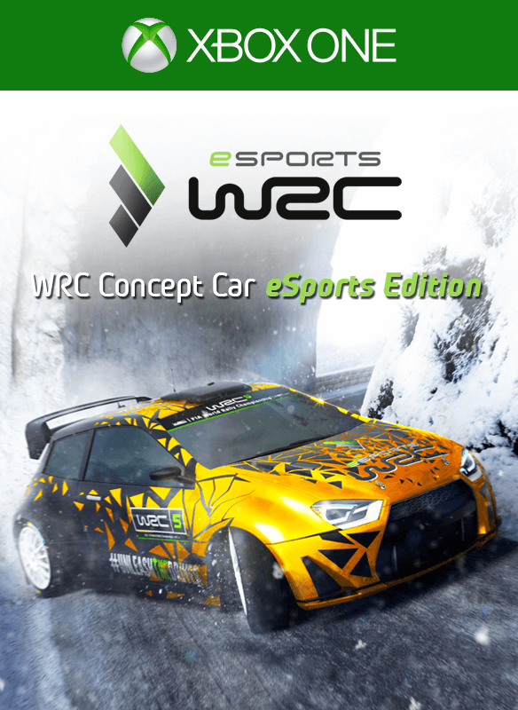 Front Cover for WRC 5: WRC Concept Car eSports Edition (Xbox One) (Download release): 1st version