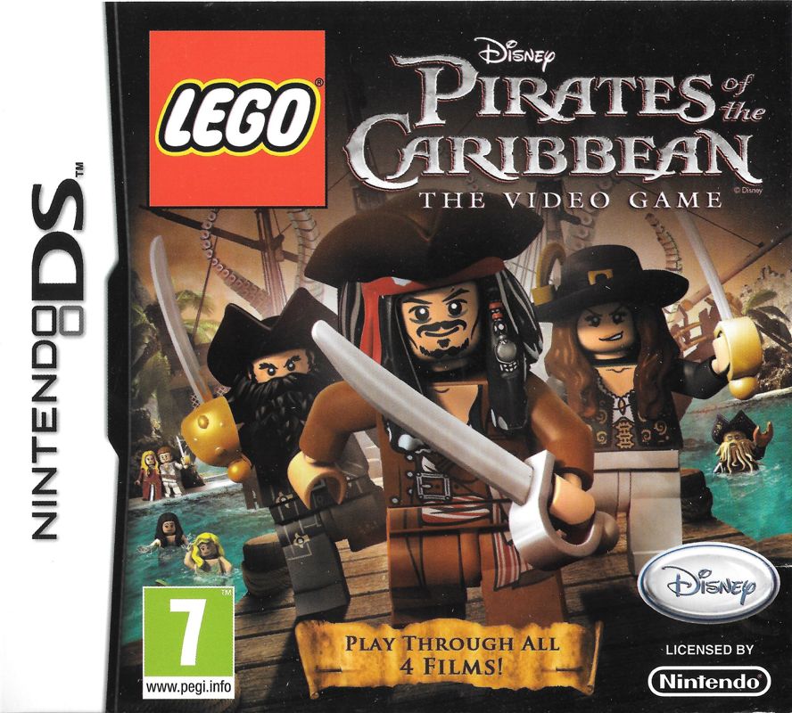 Front Cover for LEGO Pirates of the Caribbean: The Video Game (Nintendo DS)