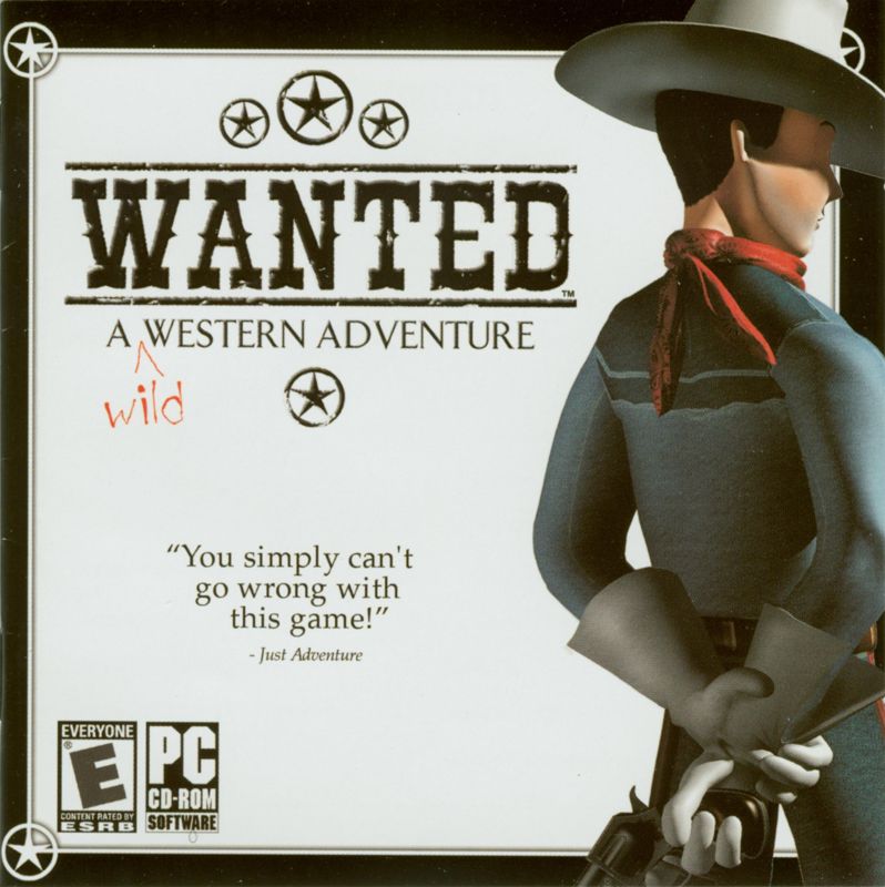 Other for Wanted: A Wild Western Adventure (Windows): Jewel Case - Front