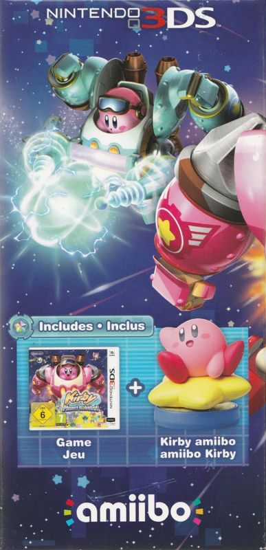 Spine/Sides for Kirby: Planet Robobot (Amiibo Bundle) (Nintendo 3DS): Left
