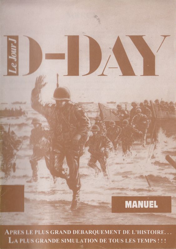 Manual for D-Day (DOS): Front