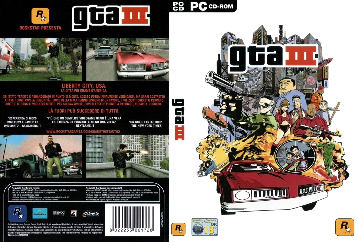 Buy Grand Theft Auto III GTA 3 PC Game