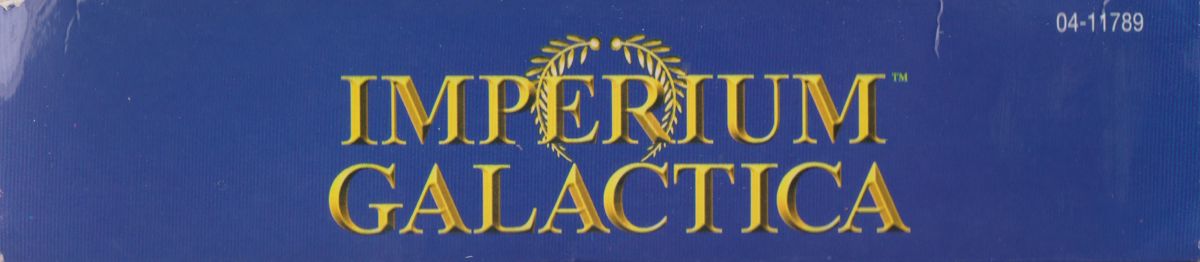 Spine/Sides for Imperium Galactica (DOS and Windows): Top