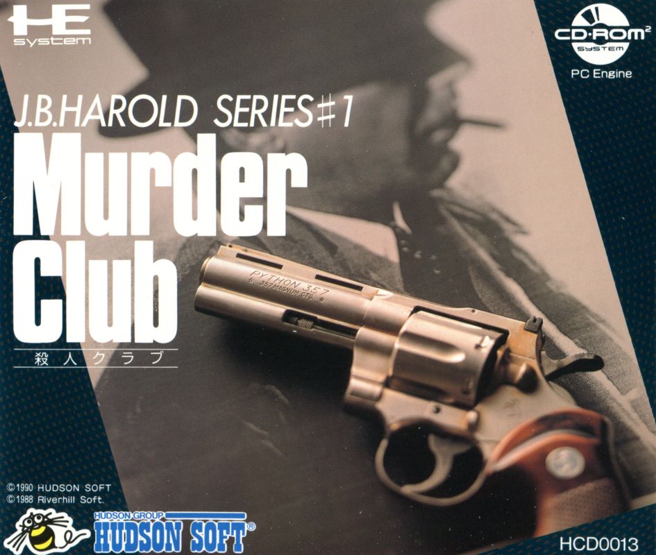 Front Cover for Murder Club (TurboGrafx CD)