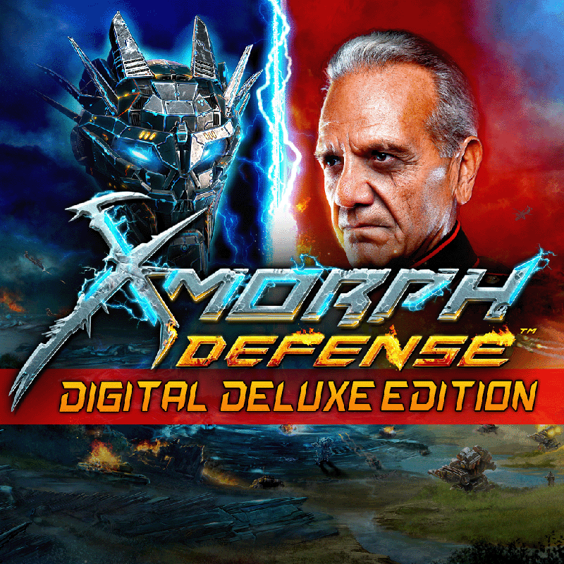 Front Cover for X-Morph: Defense (Digital Deluxe Edition) (PlayStation 4) (download release)
